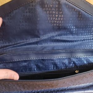 Kate Spade "A La Vita Ostrich" handbag